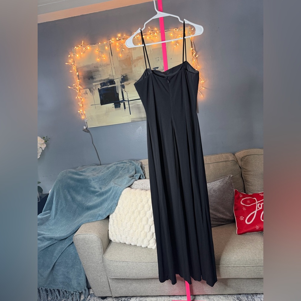 Vintage Papell Boutique Embroidered Maxi Dress Size 10 - Picture 5 of 6